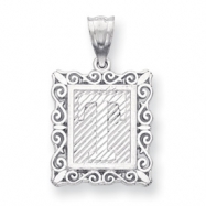 Picture of Sterling Silver Initial T Charm