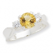 Picture of Sterling Silver Citrine ring