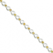 Picture of Sterling Silver Citrine Bracelet