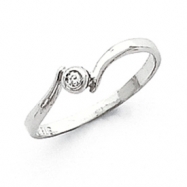 Picture of 14k White Gold A Diamond ring