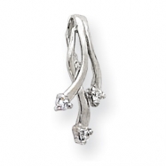 Picture of 14k White Gold A Diamond pendant