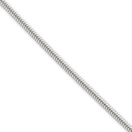 Picture of Sterling Silver 2.25mm Round Snake Chain