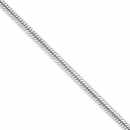 Picture of Sterling Silver 3mm Round Snake Chain bracelet