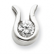 Picture of Sterling Silver CZ Pendant
