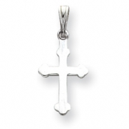 Picture of Sterling Silver Budded Cross Charm