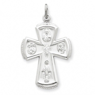 Picture of Sterling Silver Satin Cross Pendant