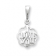 Picture of Sterling Silver I Love You Charm