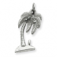 Picture of Sterling Silver Palm Tree Charm