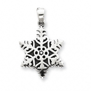 Picture of Sterling Silver Snowflake Pendant
