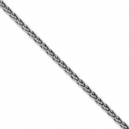 Picture of Sterling Silver 18inch 3.25mm Solid Antiqued Spiga Chain Necklace chain