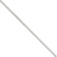 Picture of Sterling Silver 2.5mm Diamond-cut Snake Chain bracelet