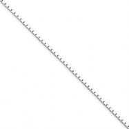 Picture of Sterling Silver 1mm Mirror Box Chain