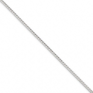 Picture of Sterling Silver 1.45mm Diamond-cut Round Franco Chain bracelet