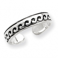Picture of Sterling Silver Antiqued Adjustable Ring