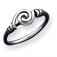 Picture of Sterling Silver Antiqued Swirl Ring