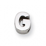 Picture of Sterling Silver Initial Slide  G