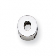 Picture of Sterling Silver Initial Slide  O