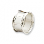 Picture of Sterling Silver Single Beaded Napkin Ring