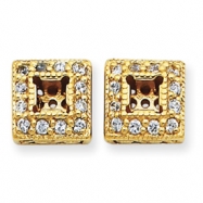 Picture of 14k A Diamond earring jacket
