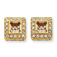 Picture of 14k AA Diamond earring jacket