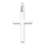 Picture of Sterling Silver Polished Cross Pendant