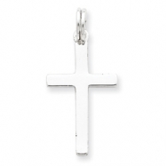 Picture of Sterling Silver Polished Cross Pendant