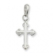 Picture of Sterling Silver Budded Cross Pendant