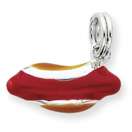 Picture of Sterling Silver Enameled Hotdog Charm