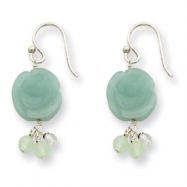 Picture of Sterling Silver Amazonite Earrings
