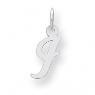 Picture of Sterling Silver Small Script Intial I Charm