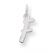 Picture of Sterling Silver Small Initial F Charm