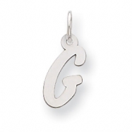 Picture of Sterling Silver Small Initial G Charm