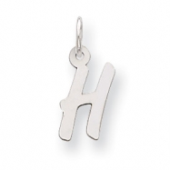 Picture of Sterling Silver Small Initial H Charm