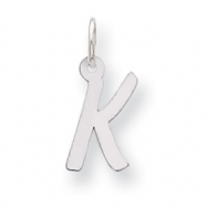 Picture of Sterling Silver Small Initial K Charm