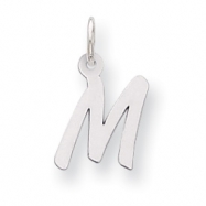 Picture of Sterling Silver Small Initial M Charm