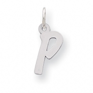 Picture of Sterling Silver Small Initial P Charm
