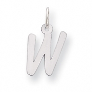 Picture of Sterling Silver Small Initial W Charm