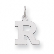 Picture of Sterling Silver Small Block Intial R Charm