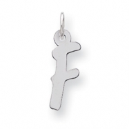 Picture of Sterling Silver Medium Initial F Charm