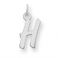 Picture of Sterling Silver Medium Initial H Charm