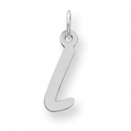 Picture of Sterling Silver Medium Initial L Charm