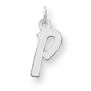 Picture of Sterling Silver Medium Initial P Charm