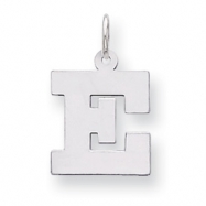 Picture of Sterling Silver Medium Block Intial E Charm