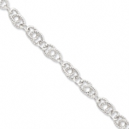 Picture of Sterling Silver Double Twist Link Bracelet