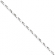 Picture of Sterling Silver 2.80mm Wide Curb Chain anklet