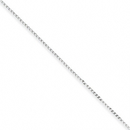 Picture of Sterling Silver .5mm Fancy Chain anklet