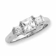 Picture of Sterling Silver CZ Ring