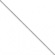 Picture of Sterling Silver .5mm Box Chain