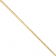 Picture of Sterling Silver Gold-plated Curb Chain