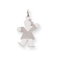 Picture of Sterling Silver Kiss Kid Charm